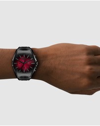 Diesel - D-Curve Black Chronograph Watches
