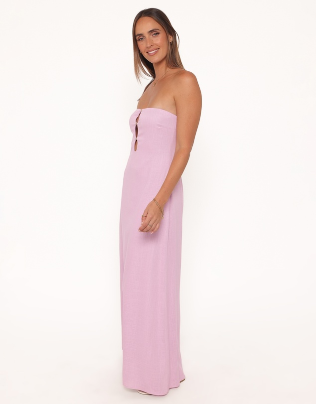 Petal & Pup - Bolton Strapless Maxi Dress - Lavender