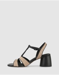 S by Sempre Di - Josette Block Sandals