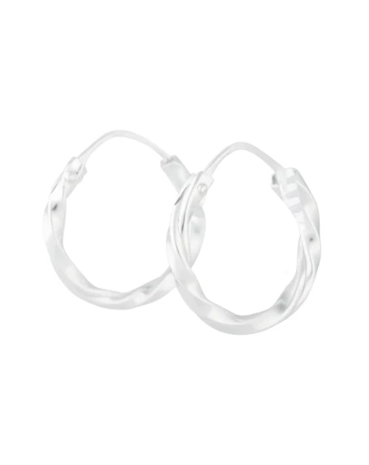 Lovisa - Sterling Silver Twist Hoop Earrings