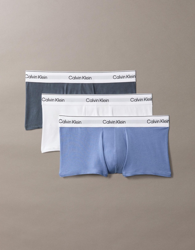 Calvin Klein - 3-Pack Icon Cotton Stretch Low Rise Trunks