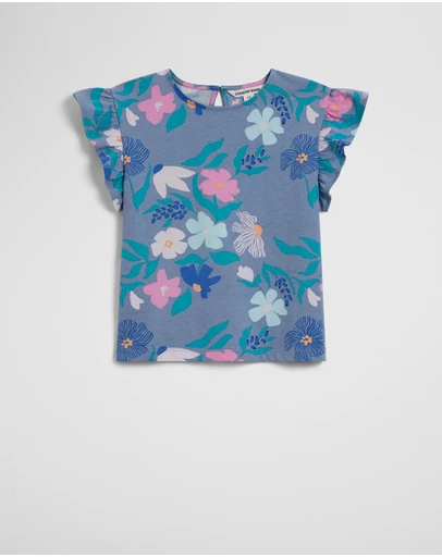 Country Road - Australian Cotton Short Sleeve Yardage Print T-shirt
