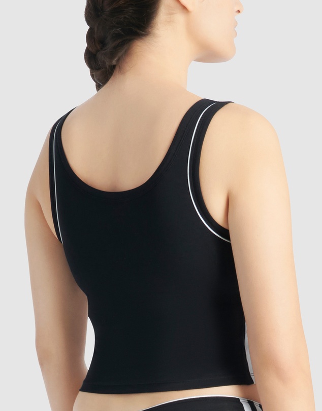 adidas Originals - Adicolor Comfort Flex Cotton Padded Cami Crop Top