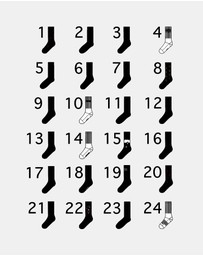 Jack & Jones - Christmas Socks Calendar