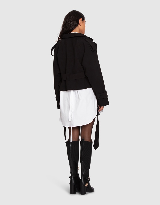 Belle & Bloom - Fast Car Cropped Trench