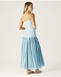 MOS The Label - Serafina Linen Maxi Dress