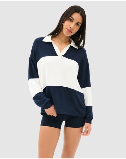 Indigo & White