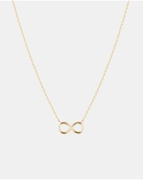 Luna Rae - Solid Gold - Infinity Dreams Necklace