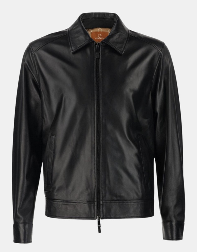 Henry Bucks - McKinnon Filippo Timi Lambskin Leather Jacket