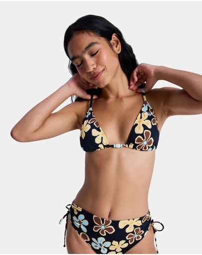 Roxy - Womens Nostalgic Feels Tiki Tri Bikini Top