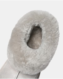 EVERAU - Australian Shepherd Ugg Homey Special Cow Suede Upper House Shoes