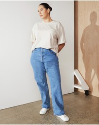 Atmos&Here Curvy - Organic Cotton Boyfriend Pocket Tee