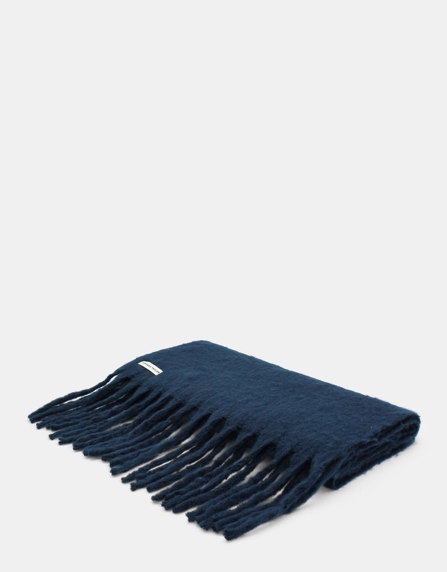 Morgan & Taylor - Ella Woven Scarf in Navy Blue