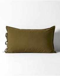 Aura Home - Mini Gingham Standard Pillowcase