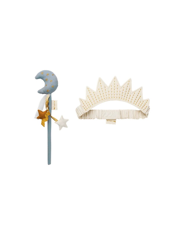 Fabelab - Dress-up Moon Fairy Wand and Tiara set