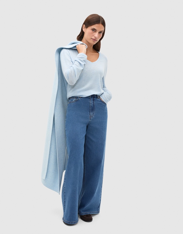 Seed Heritage - Australian Merino V Neck Top
