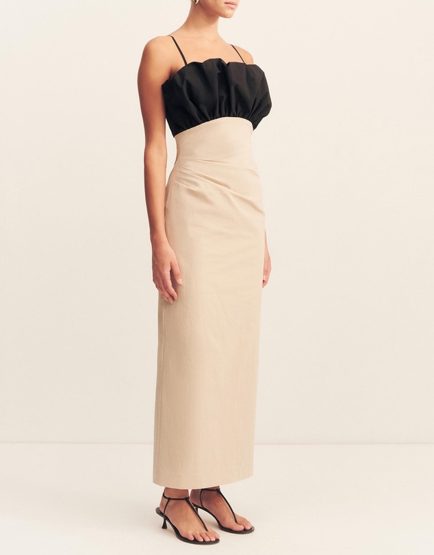 Shona Joy - Campbell Bubble Bodice Midi Dress