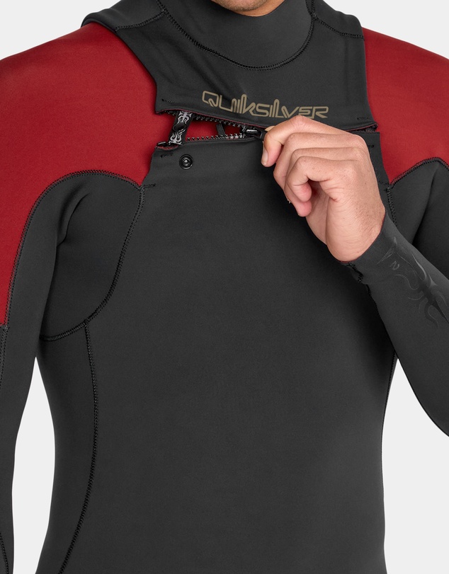 Quiksilver - Mens 2/2mm Mercury Front Zip Long Sleeve Springsuit