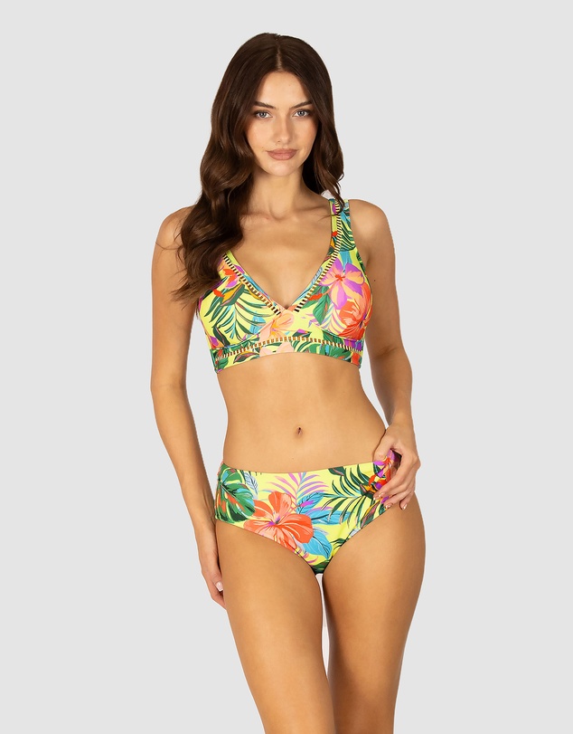 Baku Swimwear - Mahalo D/DD Cup Longline Bikini Bra Top