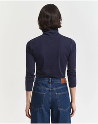 Gant - Lightweight Cotton Turtleneck Top