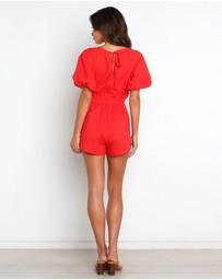 Petal & Pup - Chelsey Linen Set - Red