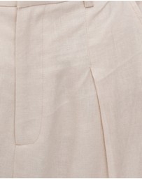 FRIEND of AUDREY - Émilion 7/8 Linen Trouser