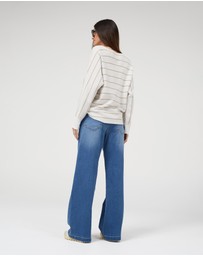 DRICOPER DENIM - Darrie Pacific Blue Baggy Jeans