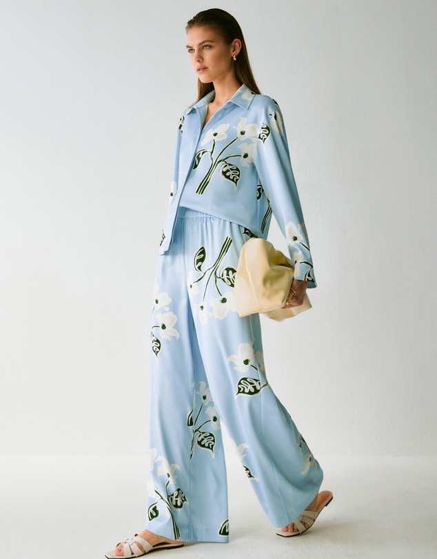 IDA+S - Renee Floral Wide-leg Trouser