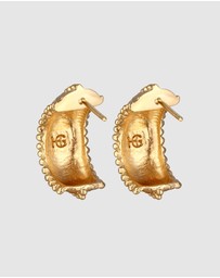 Haze & Glory - ICONIC EXCLUSIVE - Earrings Amour Hoops 925 Sterling Silver Gold-Plated