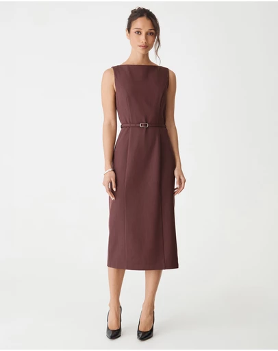 Forcast - Mila Pencil Midi Dress
