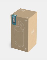 Joseph Joseph - Arc™ 30-Litre Slimline Pedal Bin with Liner Pocket - Stainless Steel