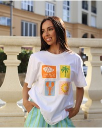 Vacancy Co - Postcard Tee