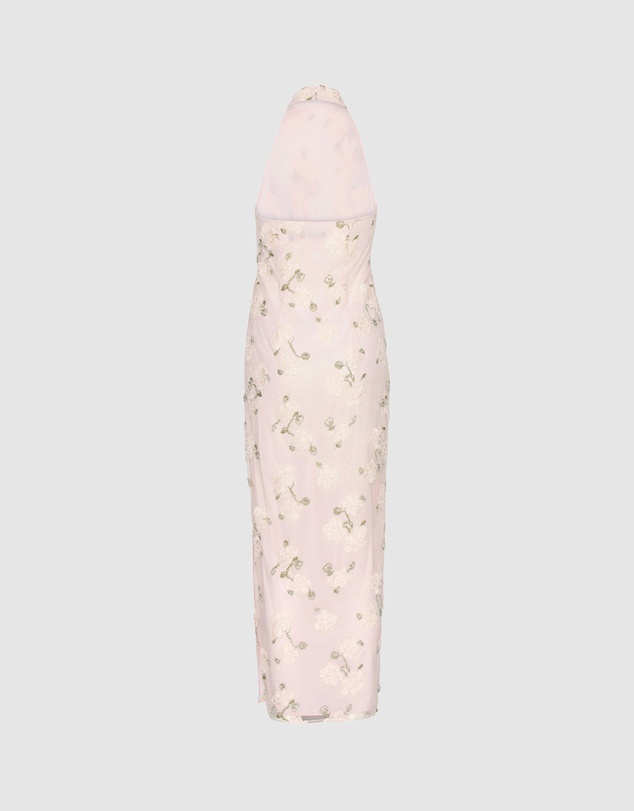 ROTATE - Flower Beads Maxi Dress