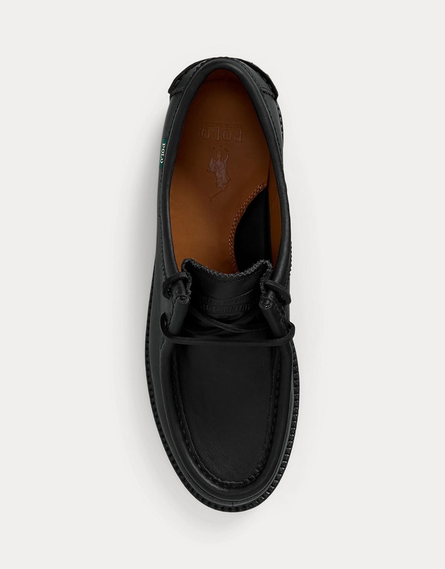 Polo Ralph Lauren - Jett Lug-Sole Leather Moc-Toe Shoes - Men's
