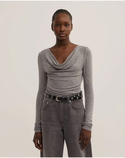 Witchery - Cowl Neck Long Sleeve Top