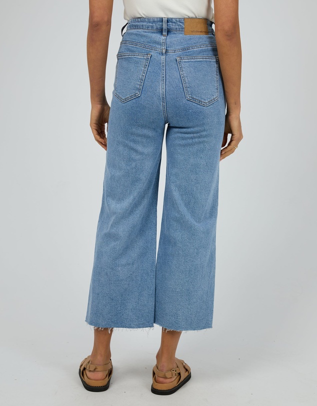 All About Eve - Charlie High Rise Wide Leg Jean Heritage Denim