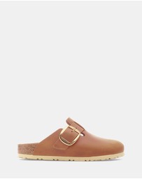 Birkenstock - Boston Big Buckle Oiled Leather Regular - Women's
