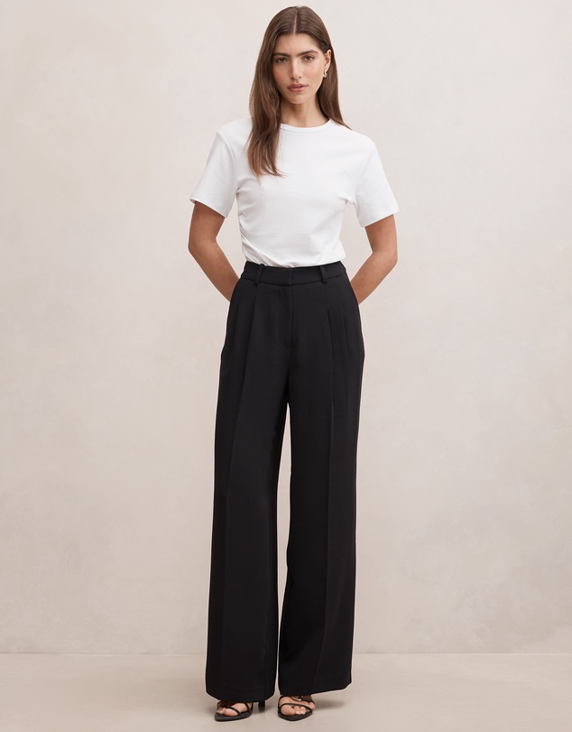 Forever New - Eva Crepe Wide Leg Pants