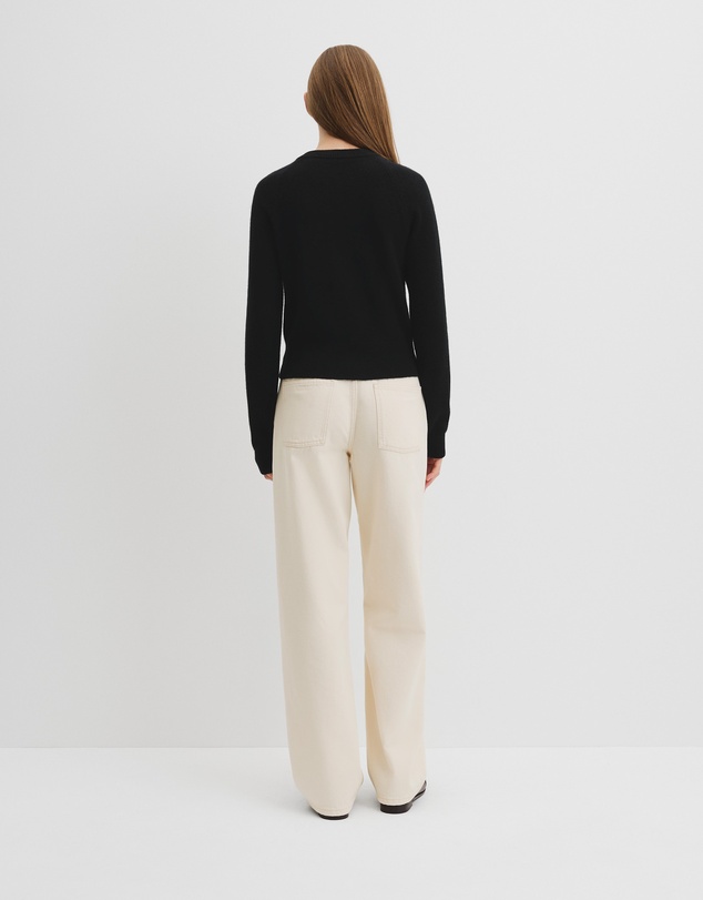 Country Road - Cotton Cashmere Crew Neck Cardigan