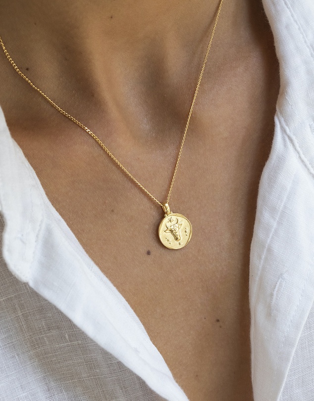 Kirstin Ash - Taurus Zodiac Necklace