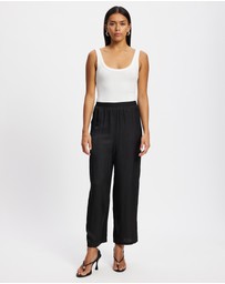 Mossée - Gianna Mulberry Silk Pants