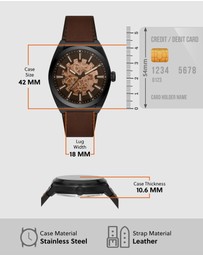 Fossil - Fossil Everett Brown Watch ME3207