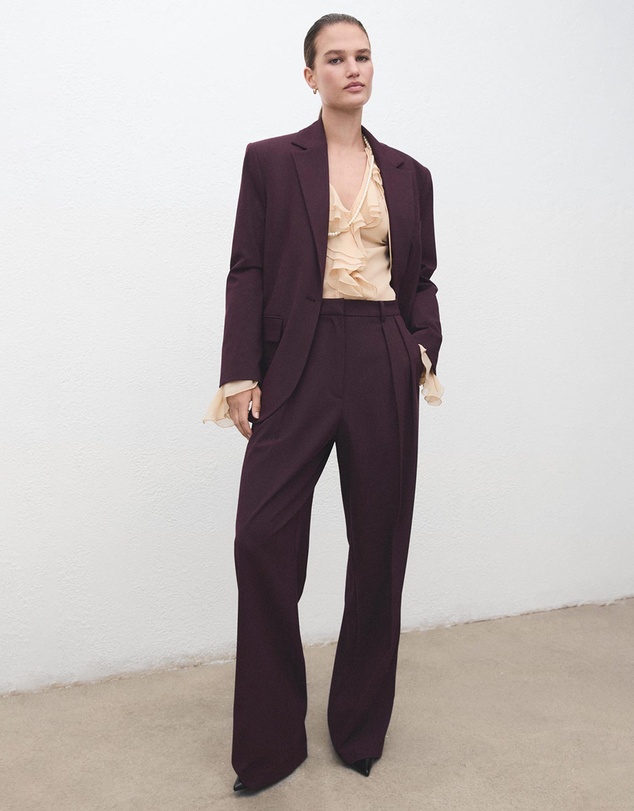 M.N.G - Straight-Fit Suit Jacket