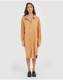 Primness - Aria Knit Shirt Dress