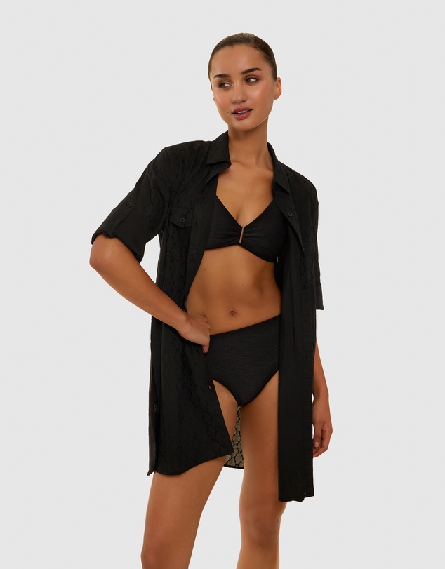 Simone Perele - Charmer Cotton Diamond Button Through Shirt