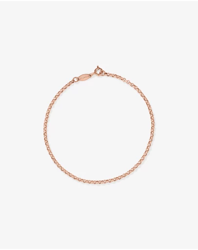 Michael Hill - 19cm Belcher Bracelet in 10ct Rose Gold