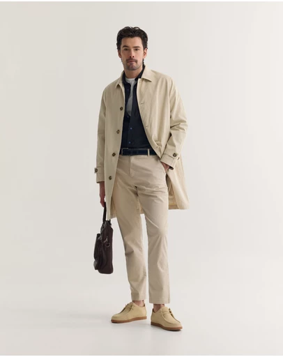 Oxford - Jay Cotton Twill Trench Coat