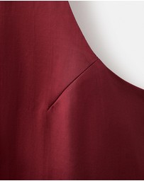 M.N.G - Satin Tie Dress