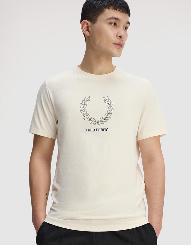 Fred Perry - Outline Laurel Wreath T-Shirt