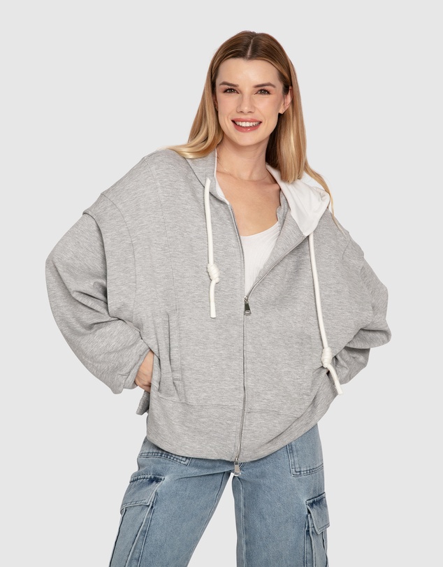 Belle & Bloom - No Ordinary Love Zip Hoodie